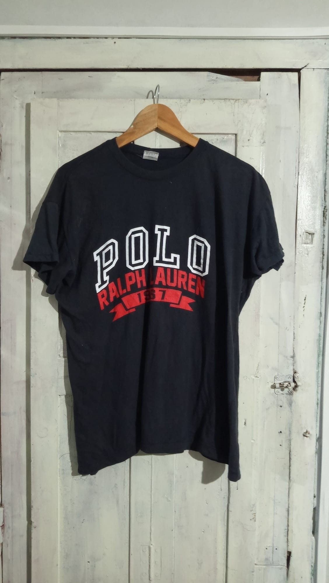 Remera con diseño "Polo Ralph Lauren 1967", talle GG
