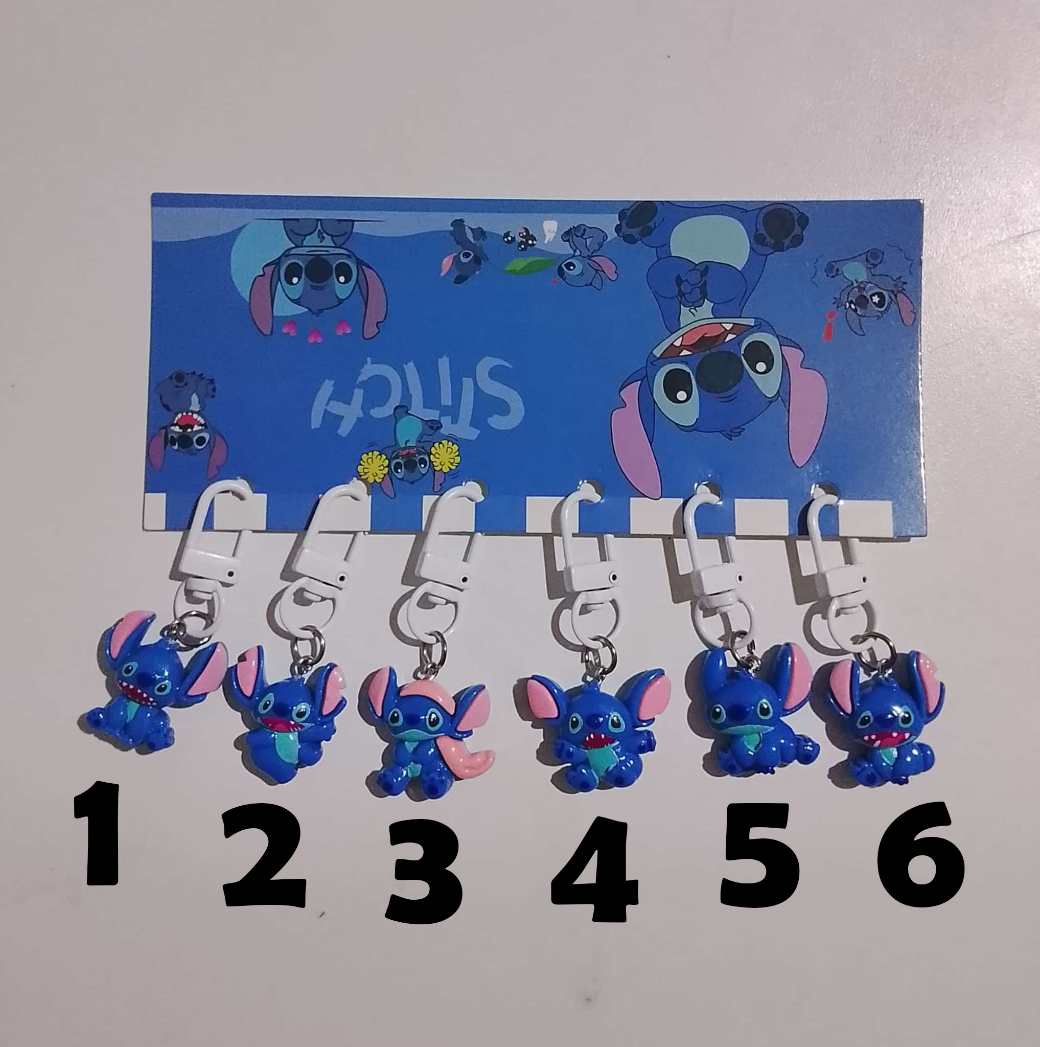 Stich llaveros, precio por unidad