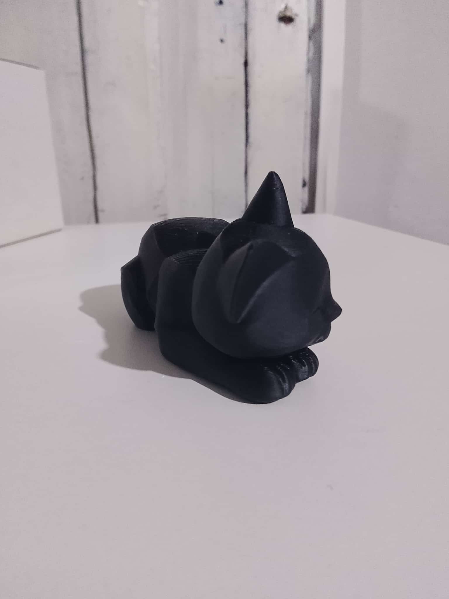 Gatito Dormido, impresion 3D, Material PLA