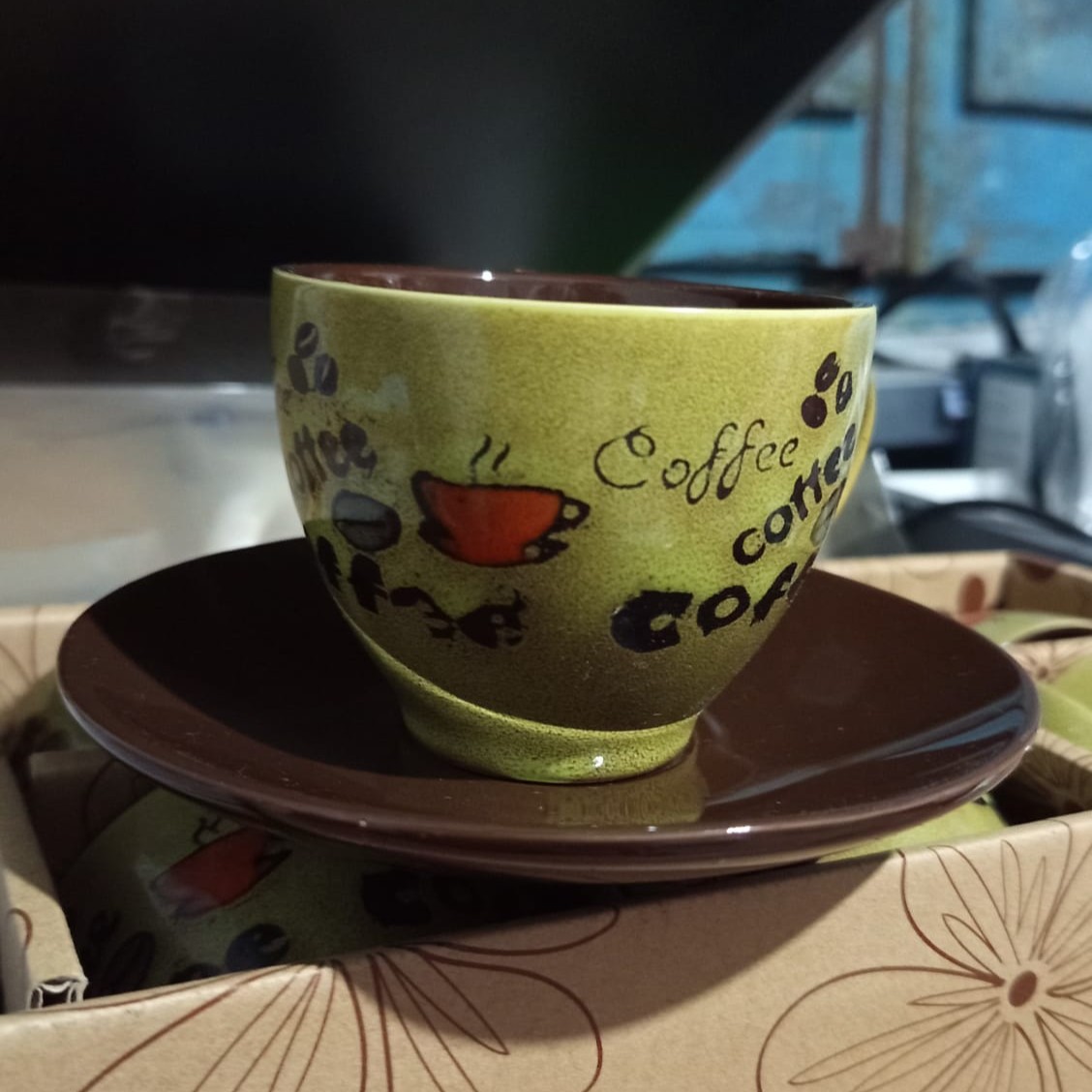 6unid. Tacitas para té/café con plato
