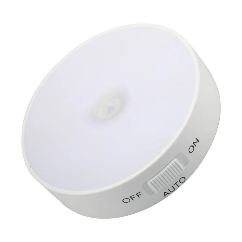 Luz con sensor recargable USB con iman