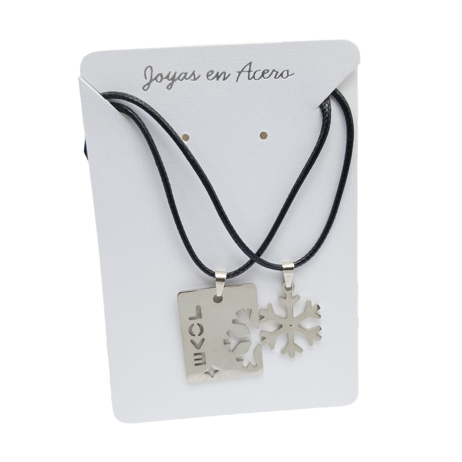 Collares compartidos para parejas [Placa + copito]