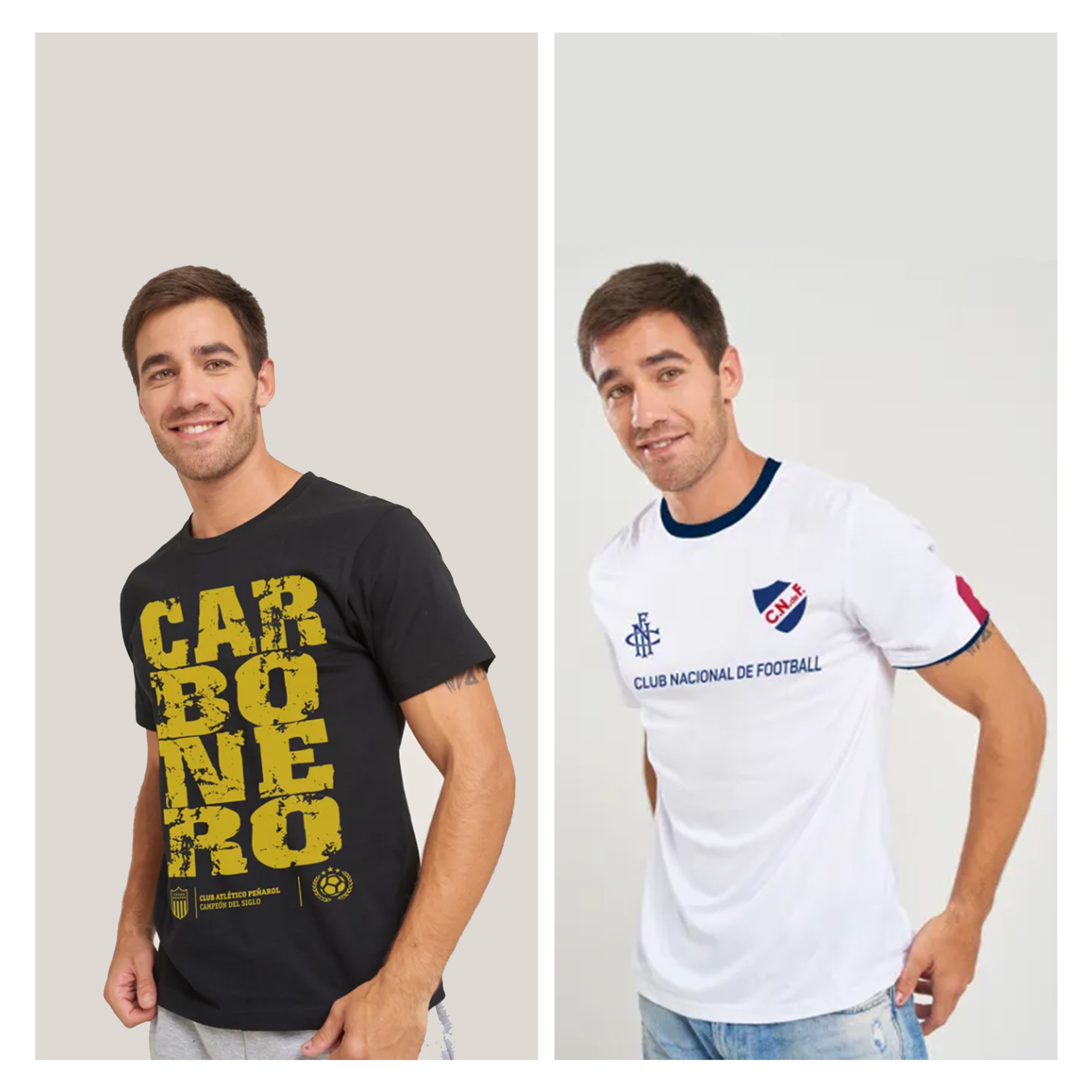 Nacional / Peñarol, Remeras