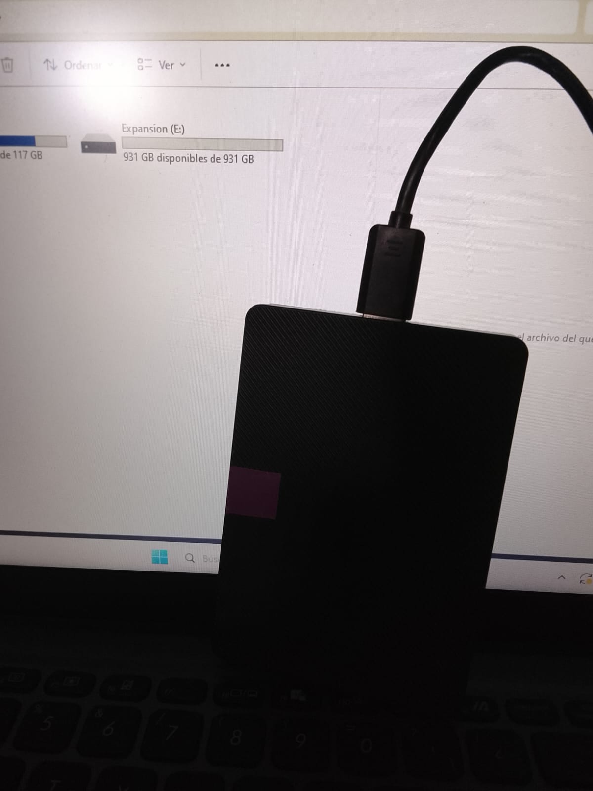 Disco extraible 1TB