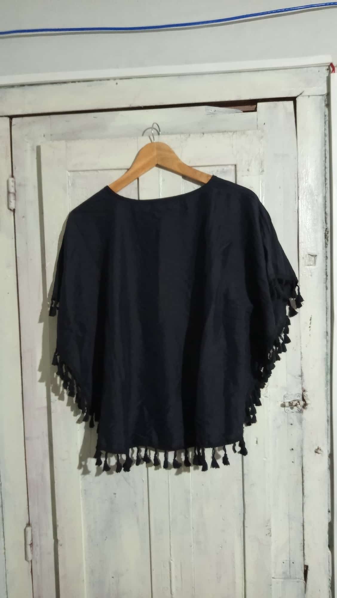 Poncho primaveral, Talle L