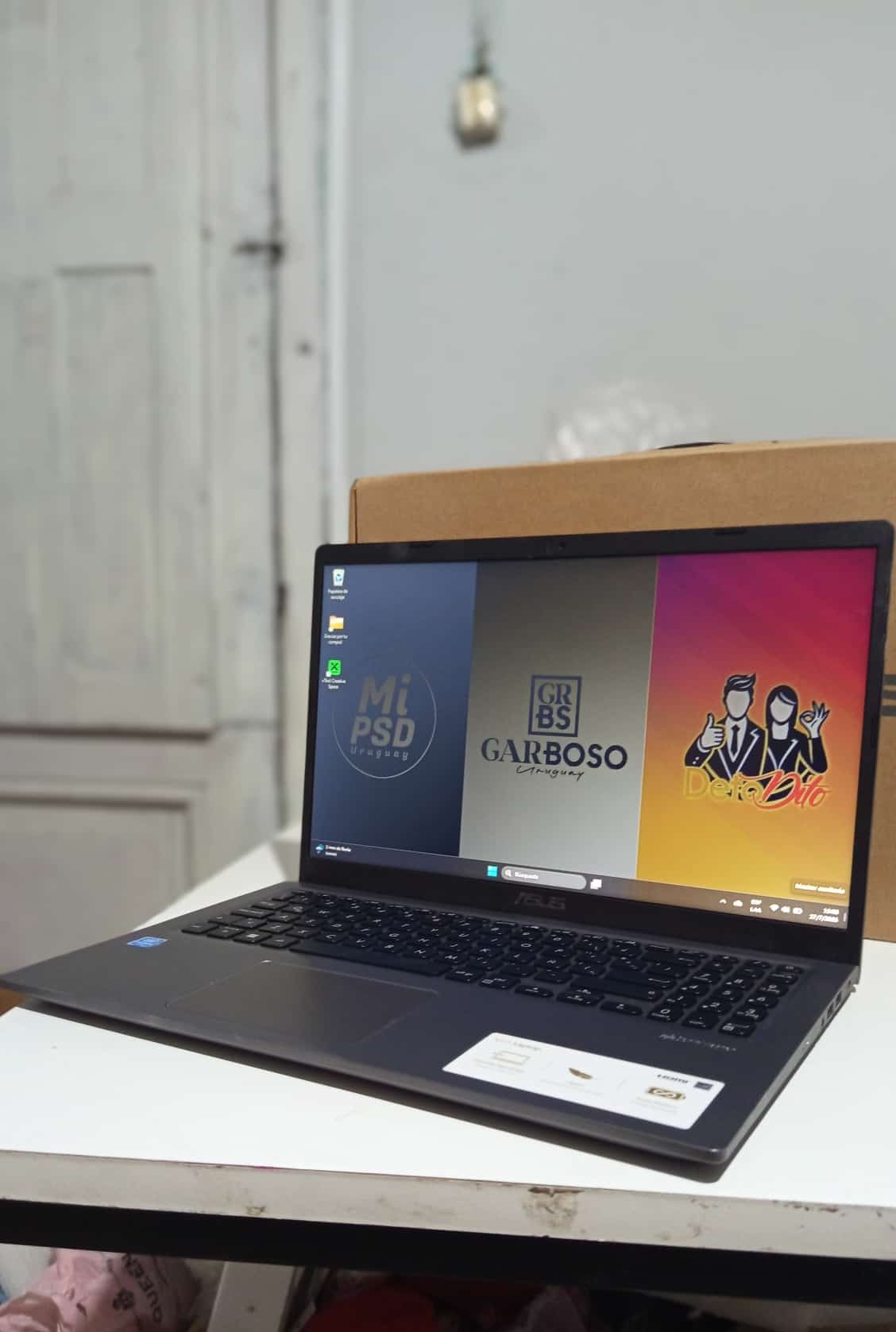 notebook ASUS X515 con procesador Intel Celeron N4020