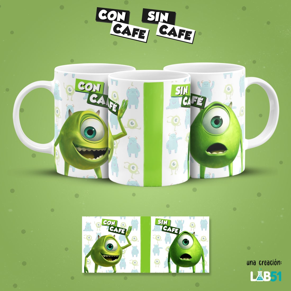 Con café y sin café PARTE 2, tazas de ceramica