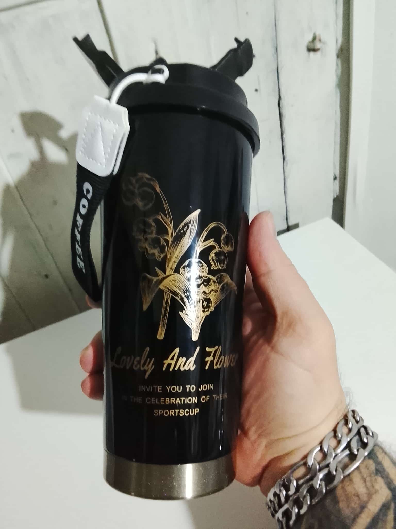 Vaso Térmico Lovely And Flower 500 mL