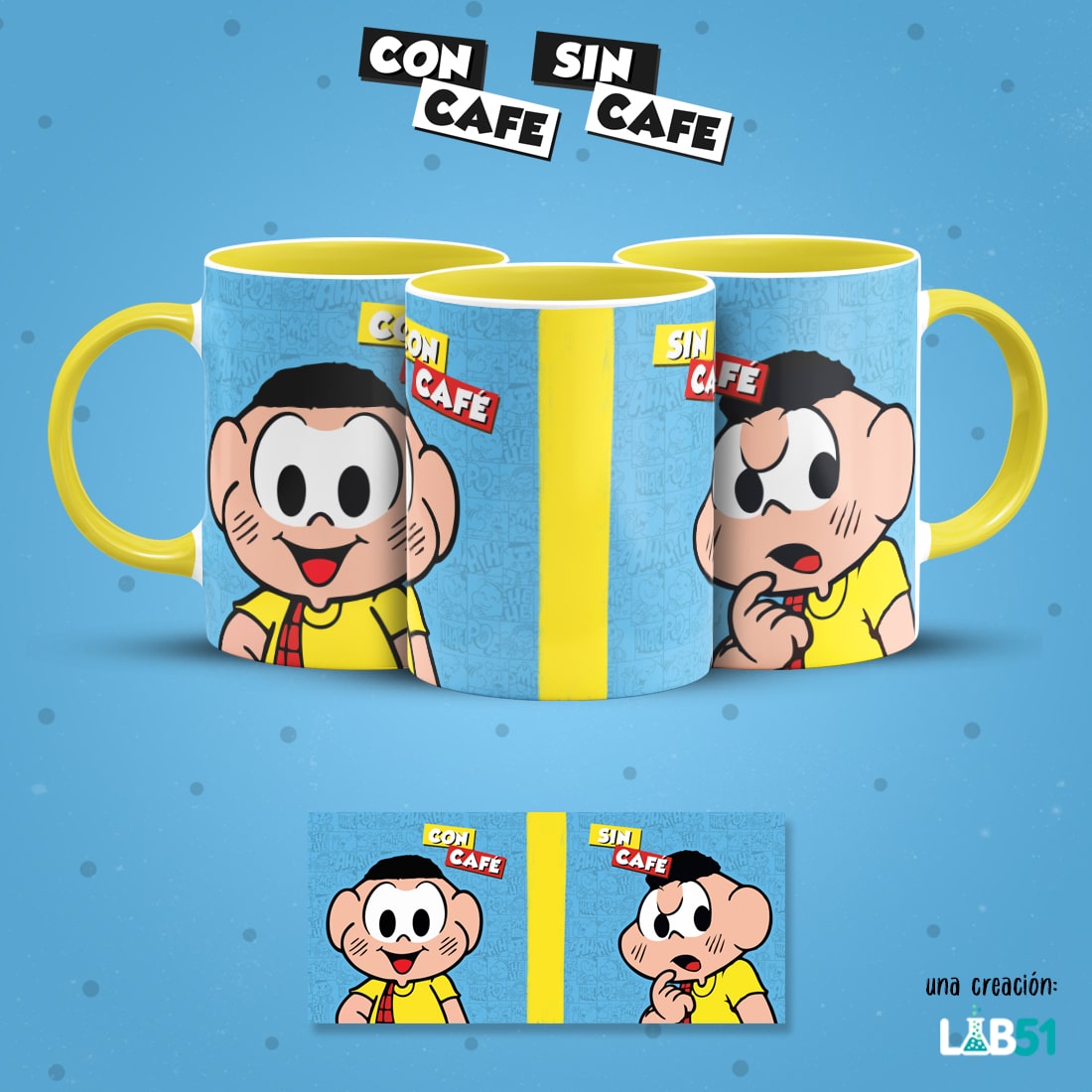 Con café y sin café PARTE 2, tazas de ceramica