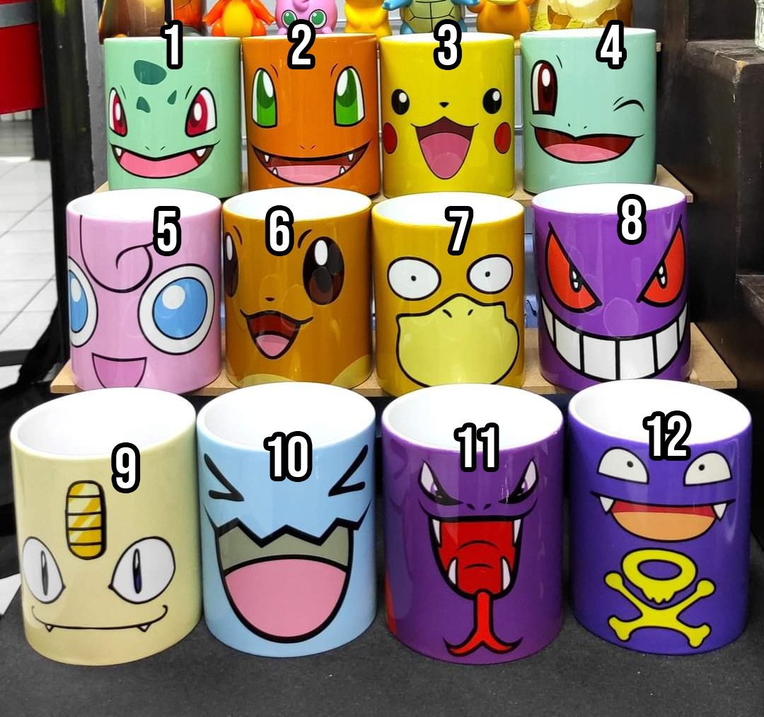 Tazas pokemon