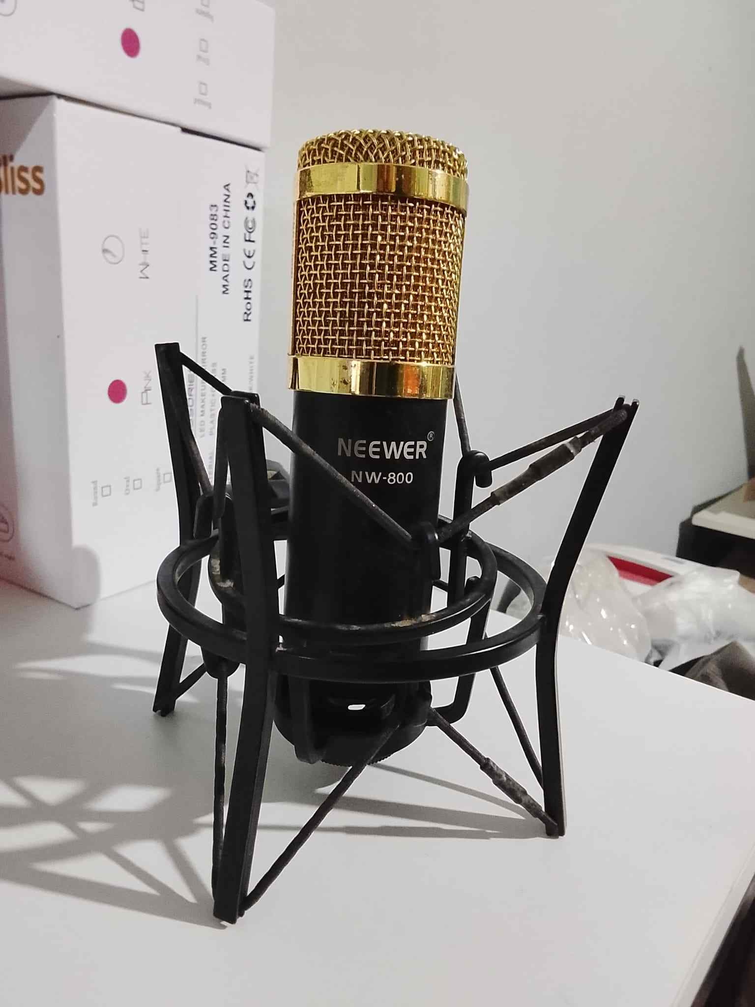 Microfono De Radio Y Grabación Studio Condensador