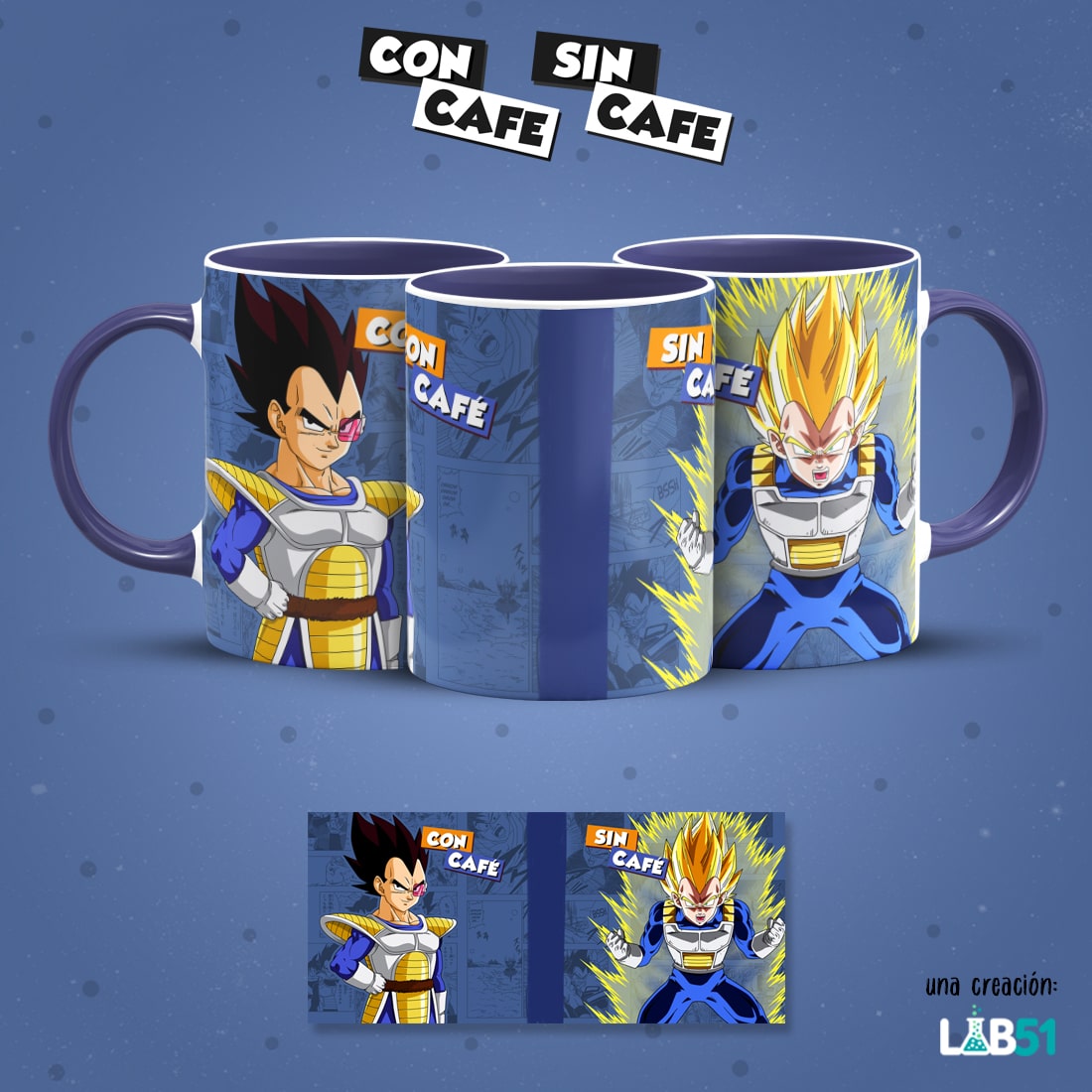 Con café y sin café PARTE 2, tazas de ceramica