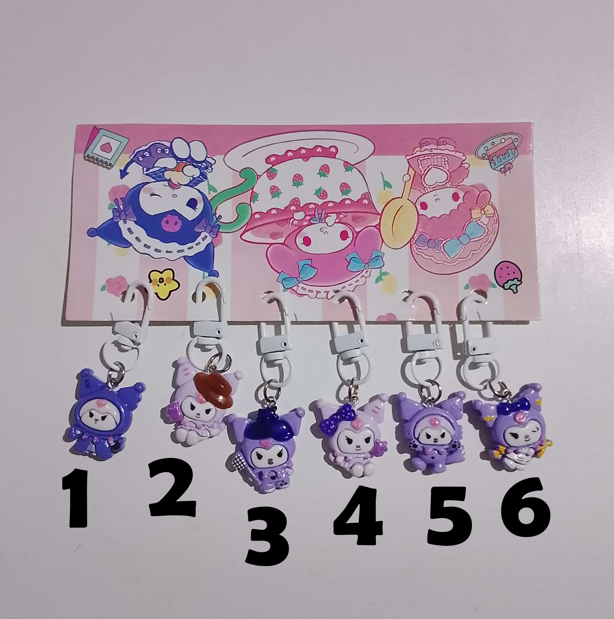 Sanrio llaveros, precio por unidad