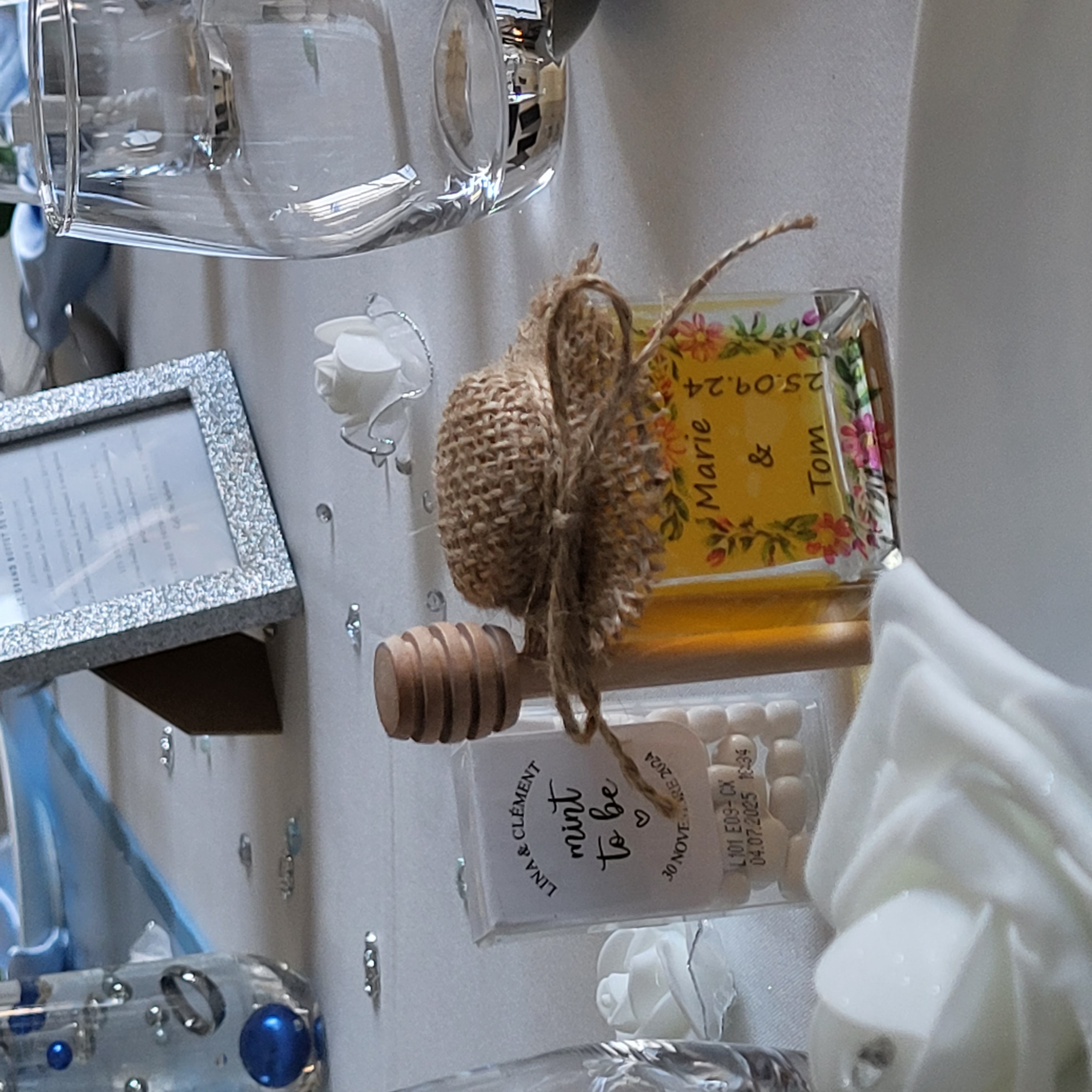 Bouteille souvenir personnalisée