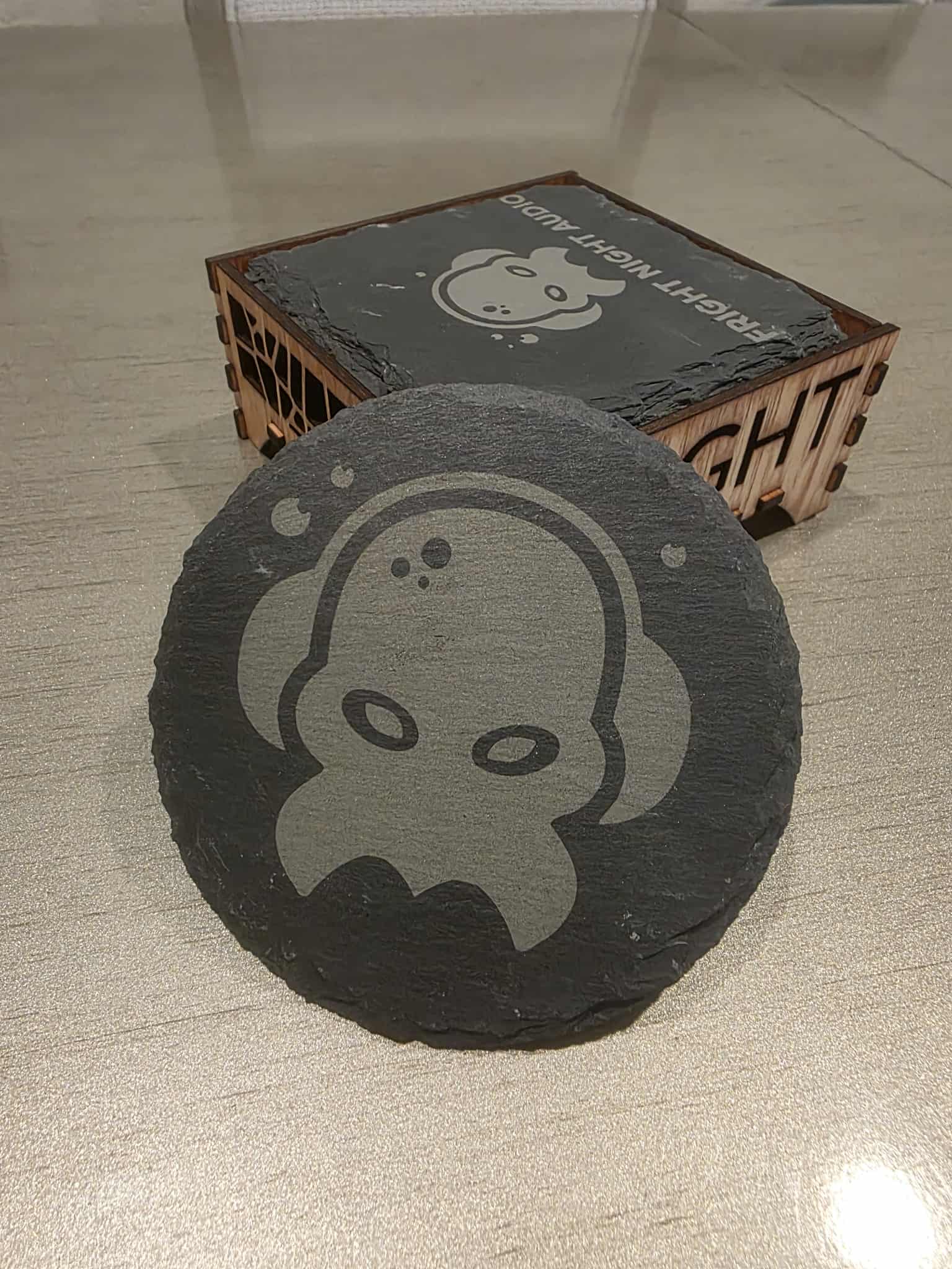 Fright Night Audio Slate Coaster Bundle