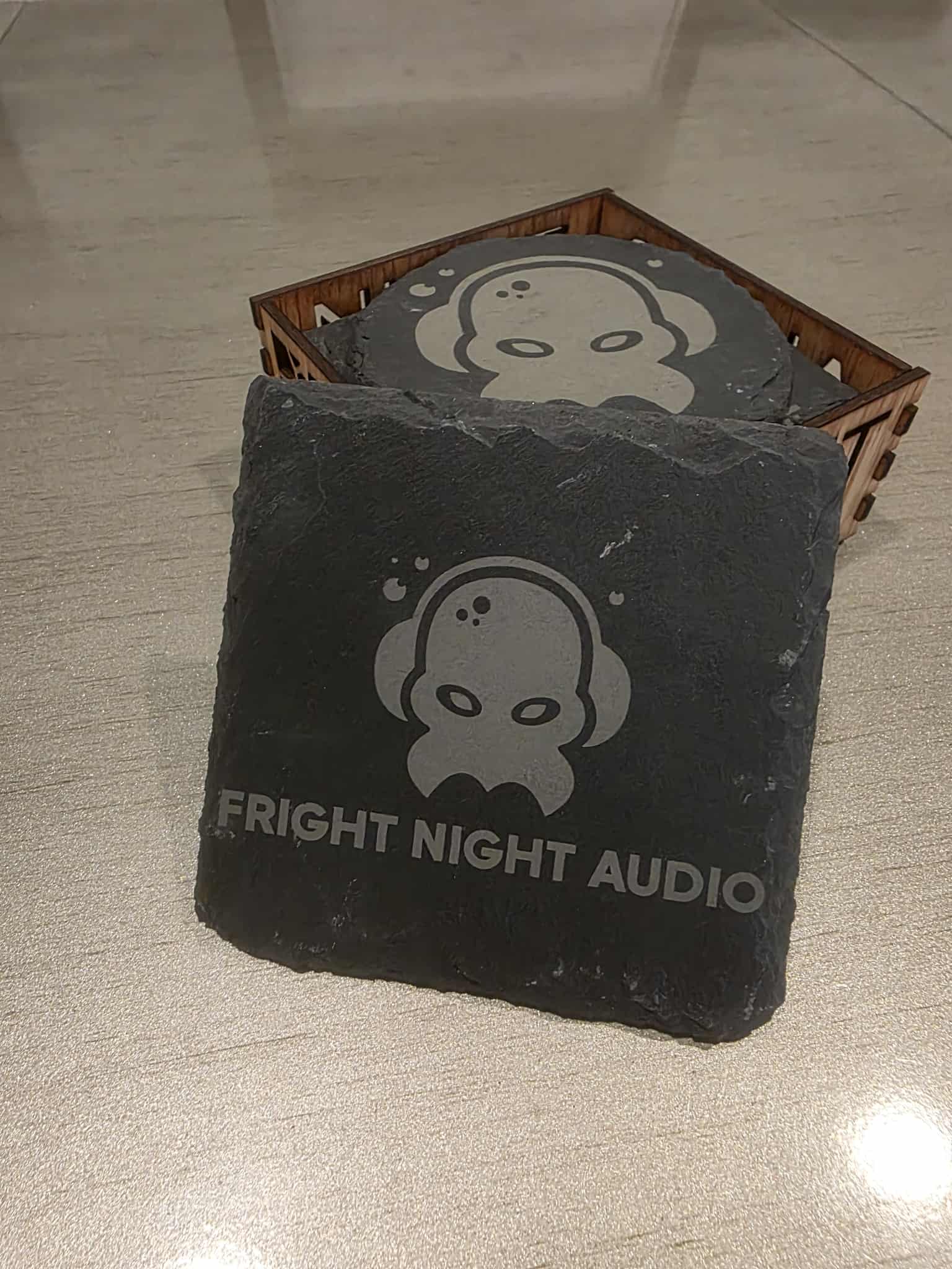 Fright Night Audio Slate Coaster Bundle
