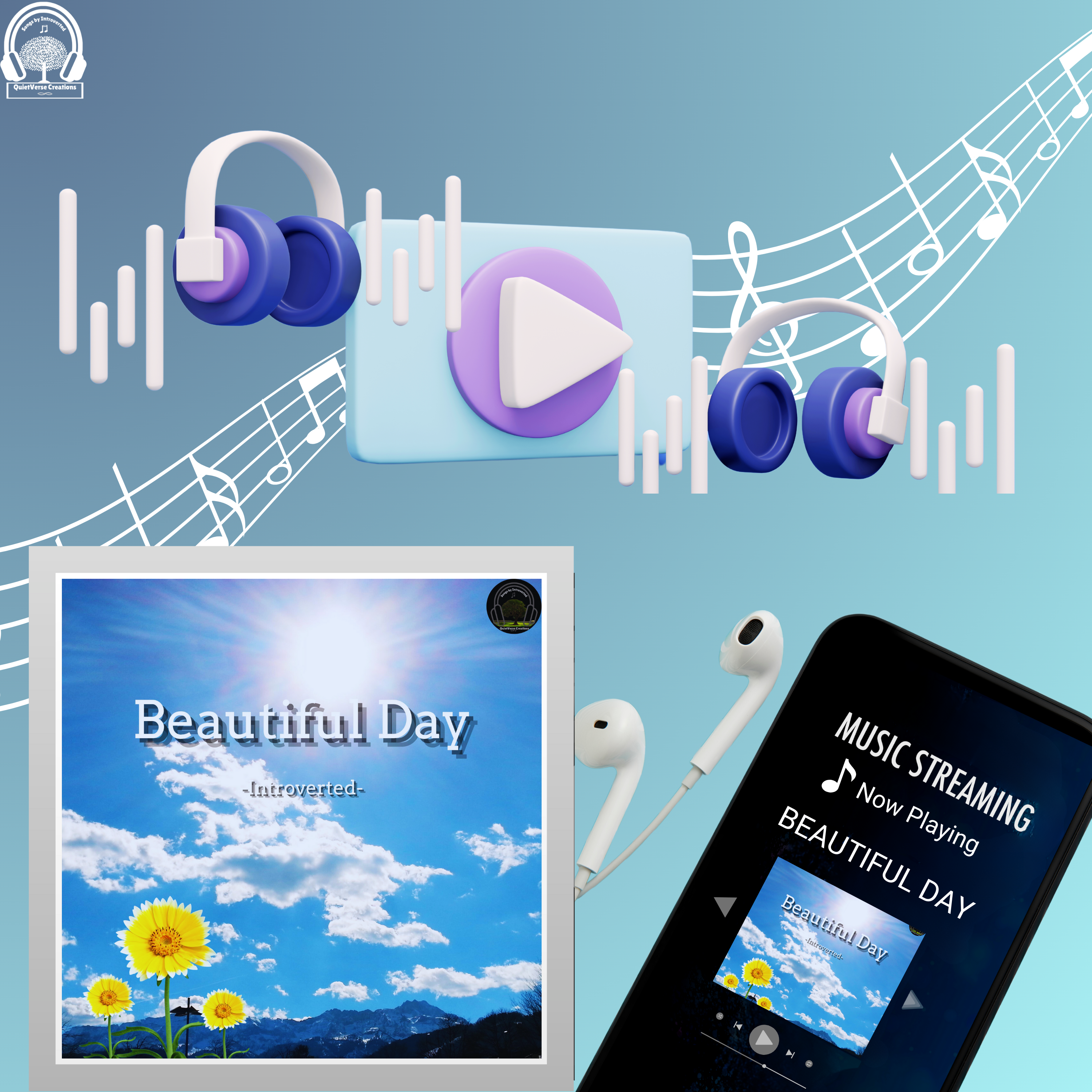 Beautiful Day by Introverted  – Music Download (.WAV)
