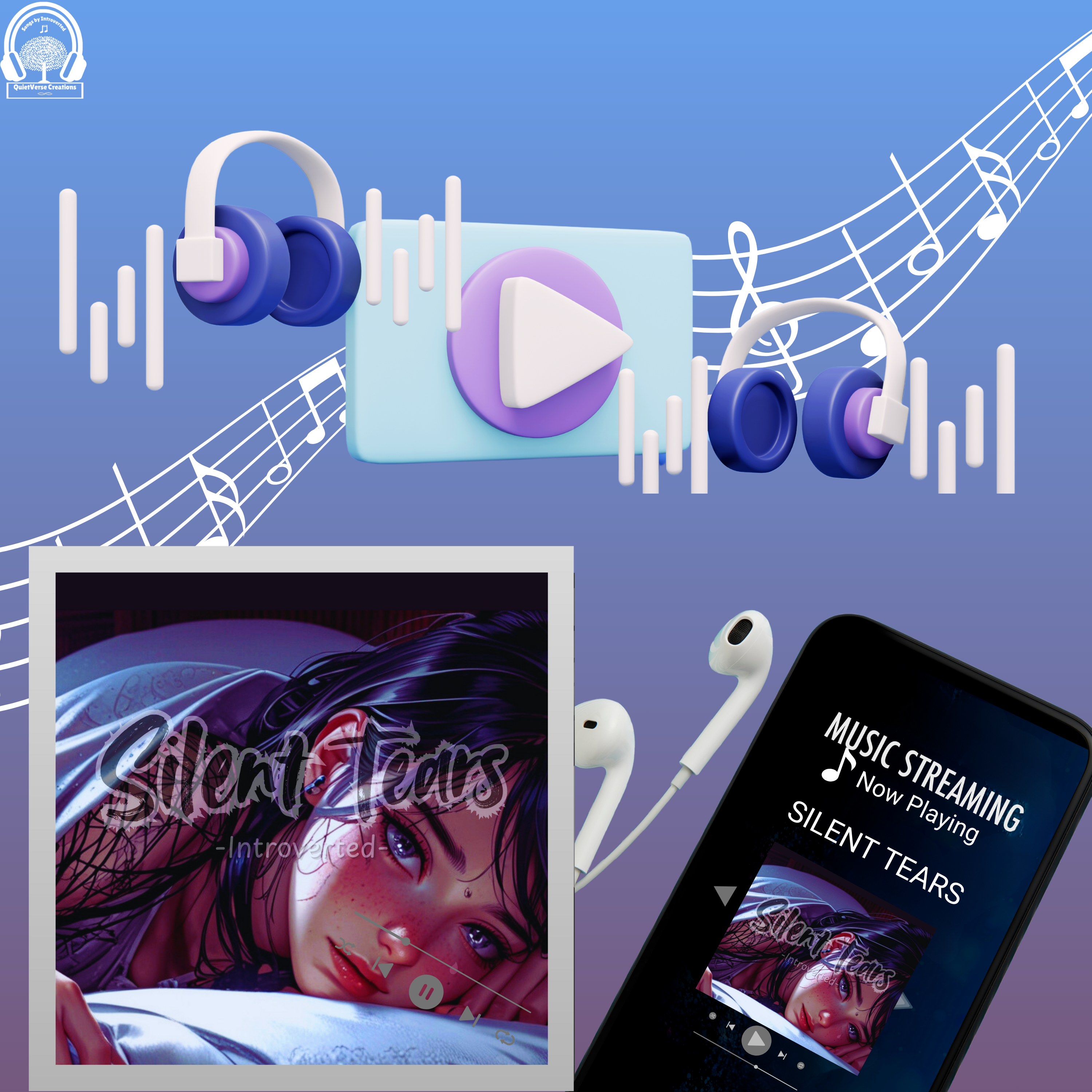 Silent Tears by Introverted  – Music Download (.WAV)