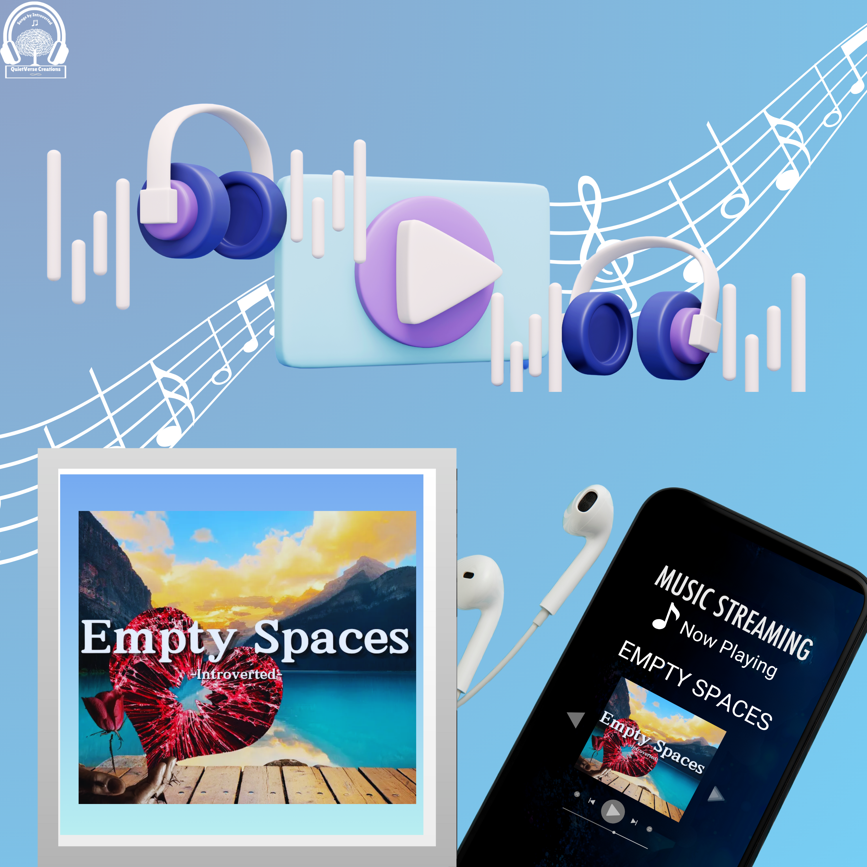Empty Spaces by Introverted  – Music Download (.WAV)
