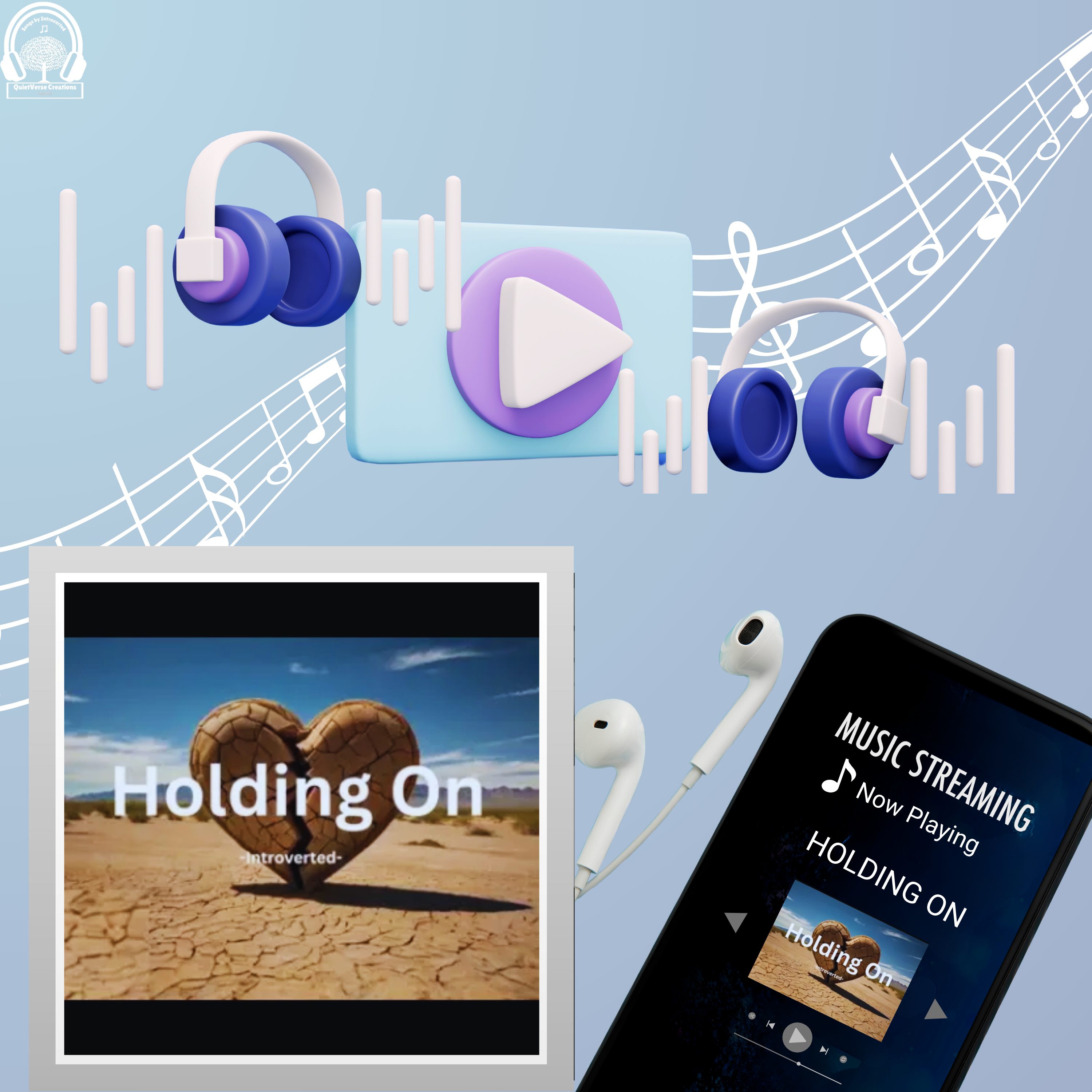 Holding On by Introverted  – Music Download (.WAV)