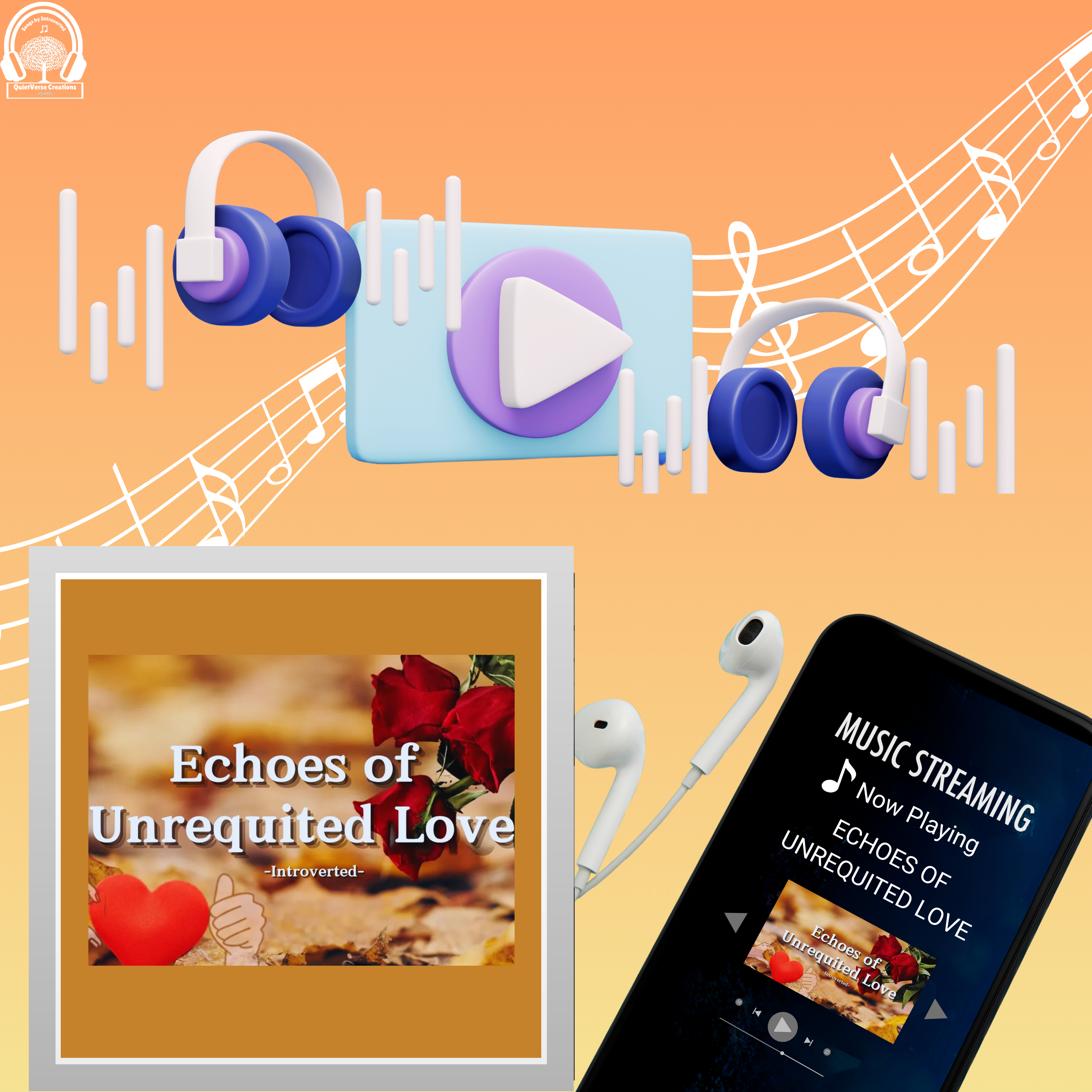 Echoes of Unrequited Love by Introverted  – Music Download (.WAV)