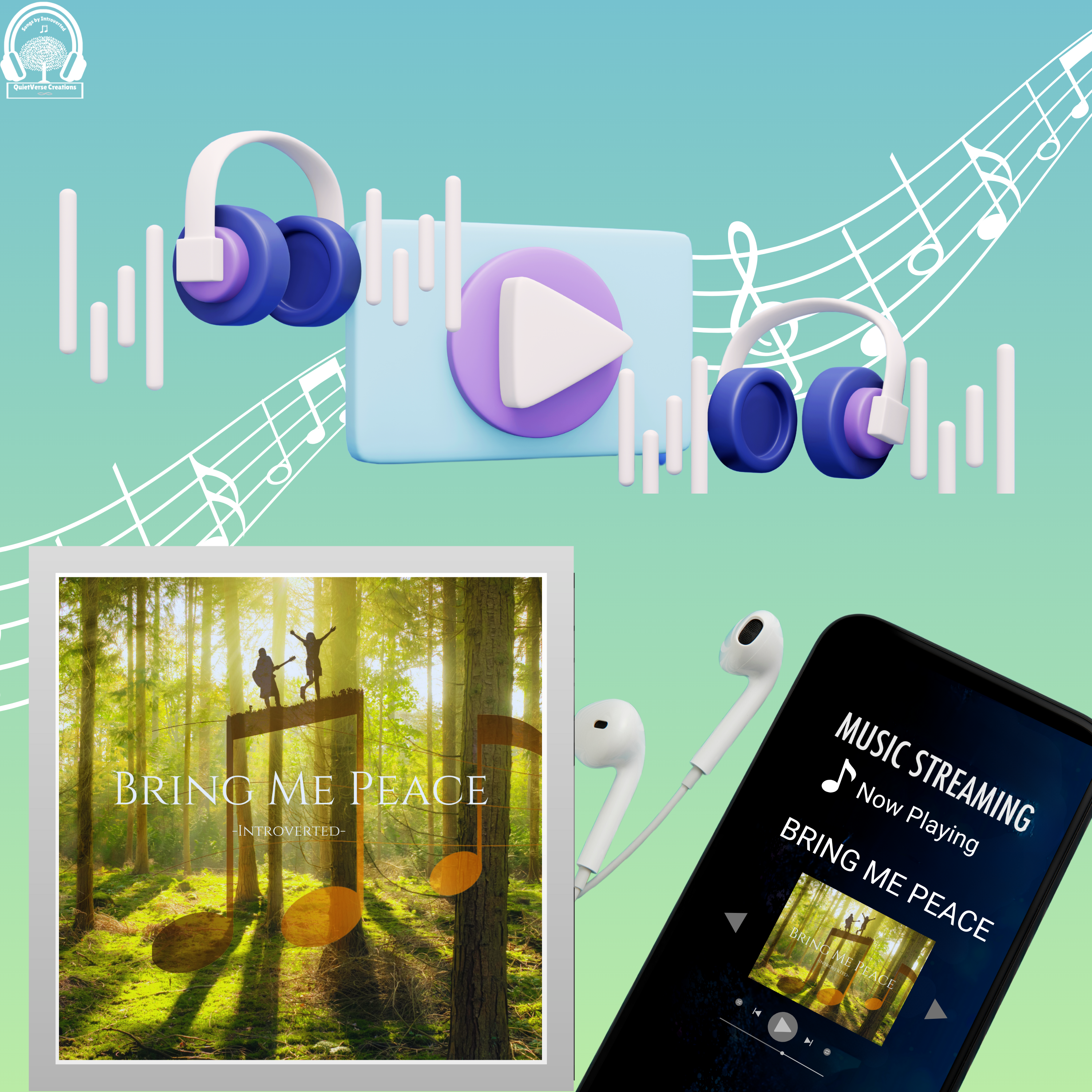 Bring Me Peace by Introverted — Music Download (.WAV)