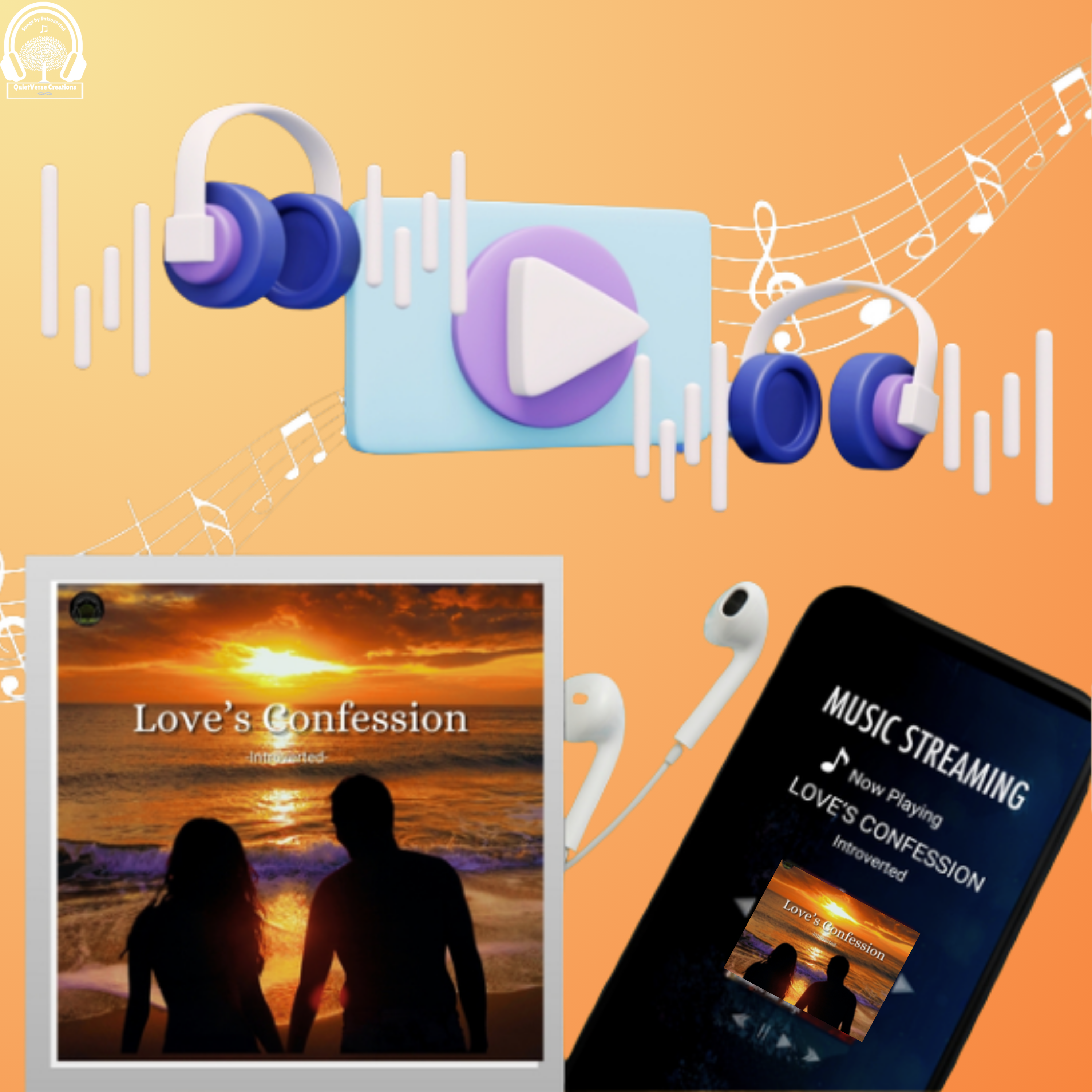 ‘Love's Confession’ by Introverted — Music Download (.WAV)