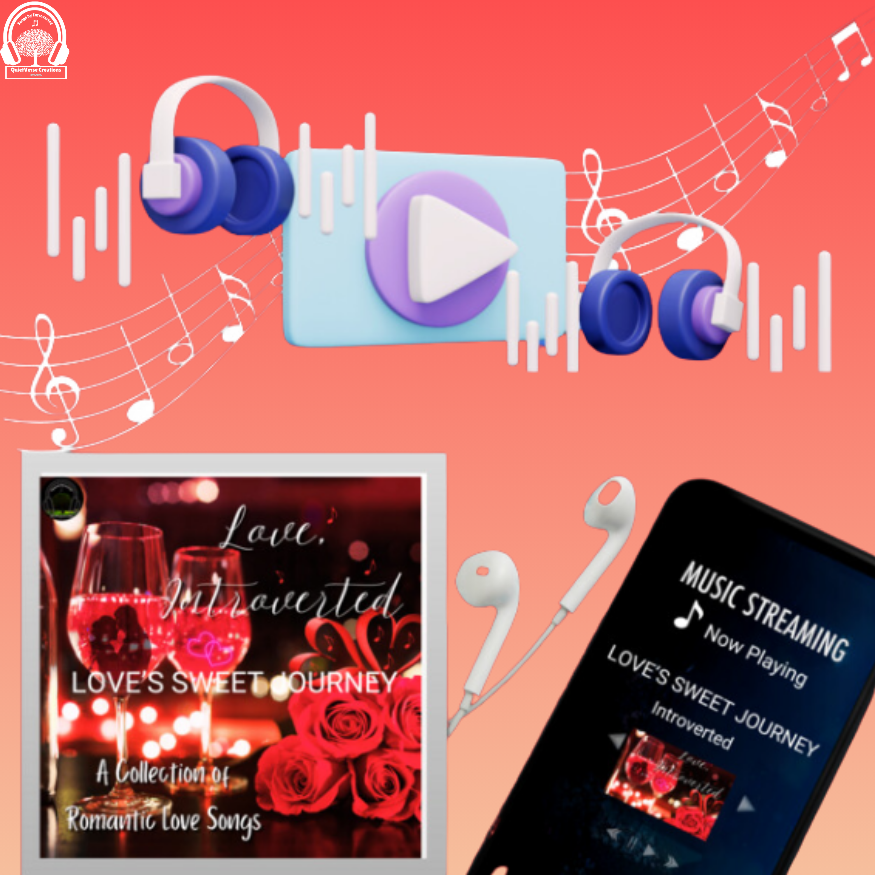 ‘Love's Sweet Journey’ by Introverted — Music Download (.WAV)