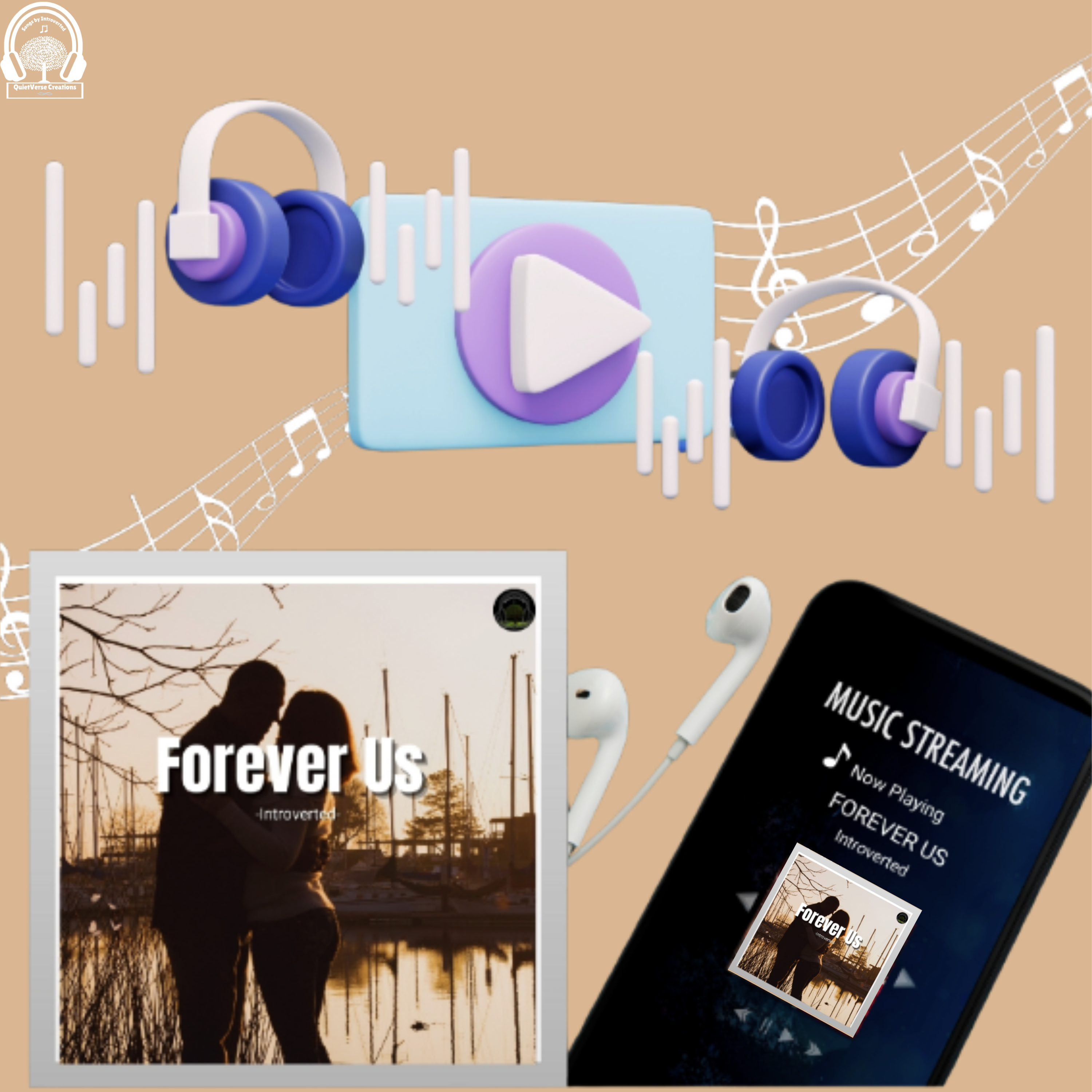 ‘Forever Us’ by Introverted — Music Download (.WAV)