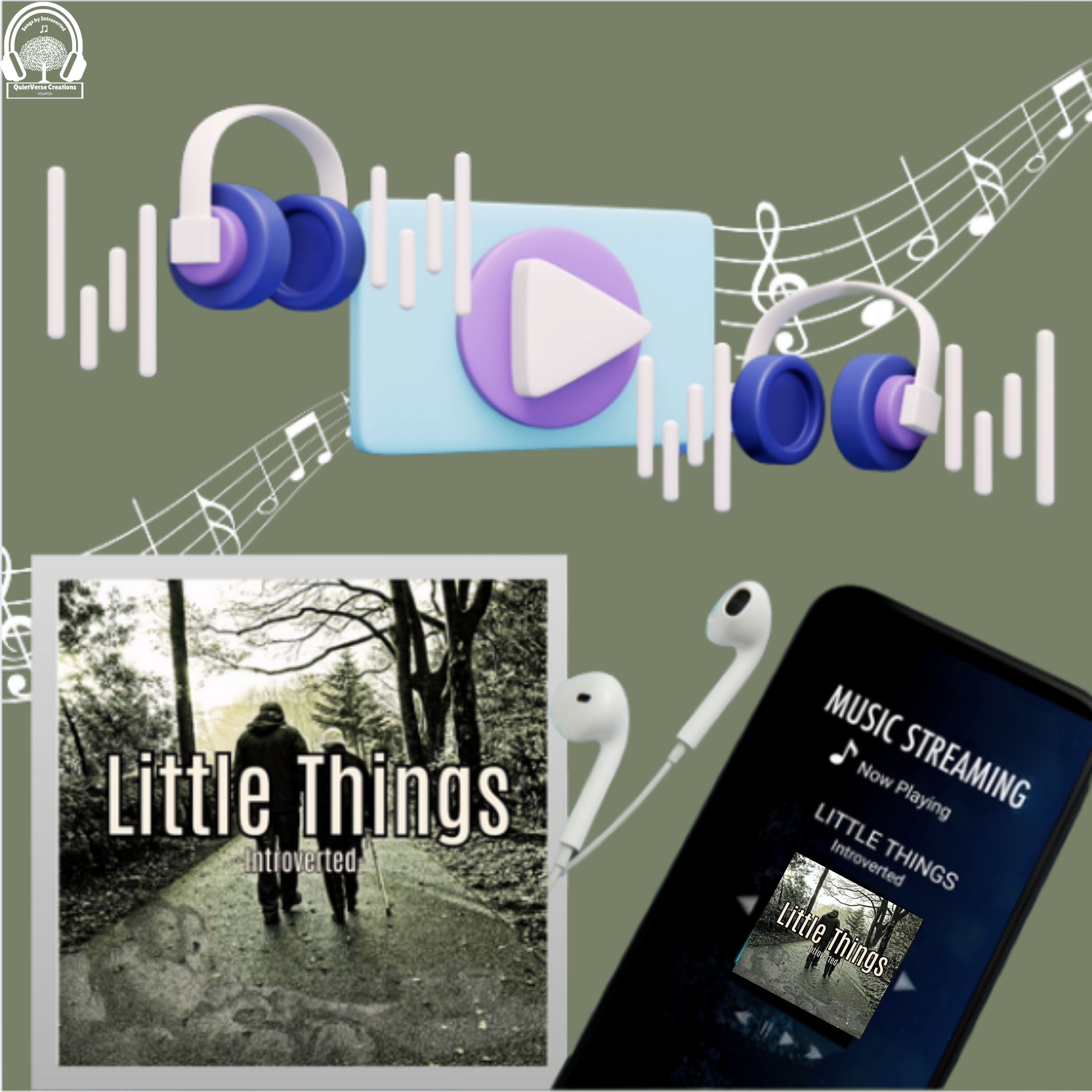 ‘Little Things’ by Introverted — Music Download (.WAV)