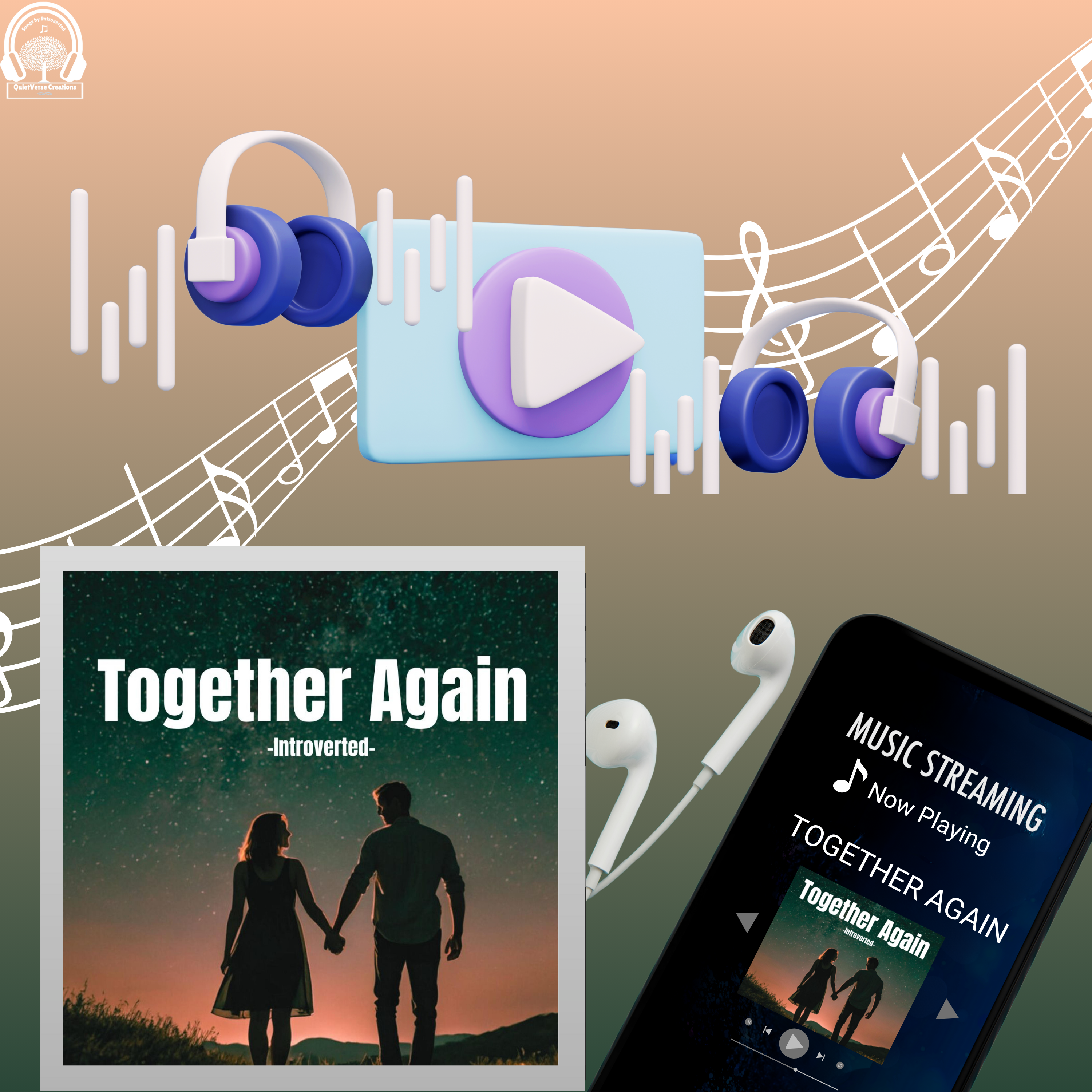 'Together Again' by Introverted — Music Download (.WAV)
