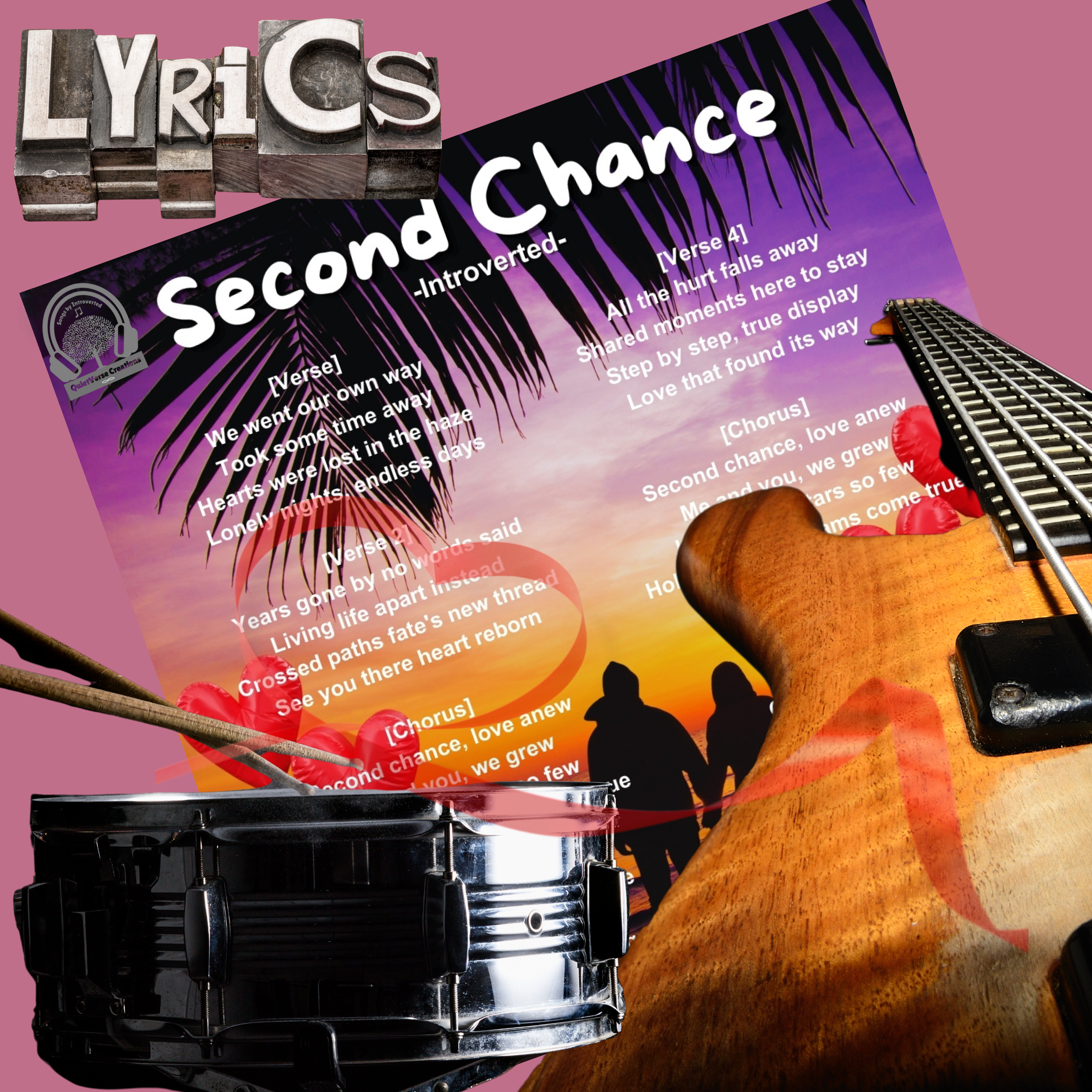 'Second Chance' Lyric Art Sheet