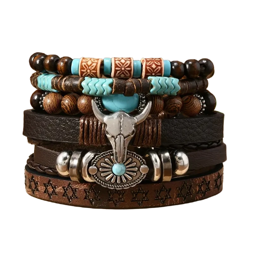  Boho Bracelets Set