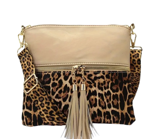 Leopard Print Crossbody Bag 3 colours 
