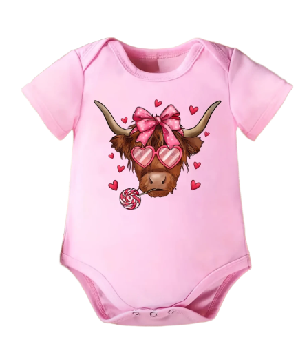 Baby Girl's Pink Romper
