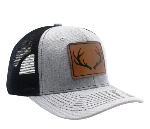 Mens Grey and black Hat