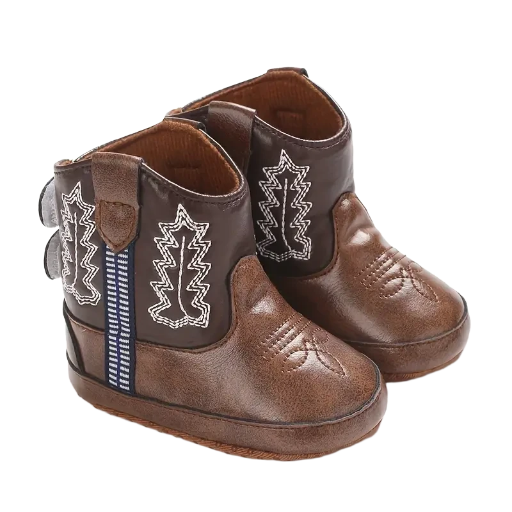 Baby Brown Cowboy Boots