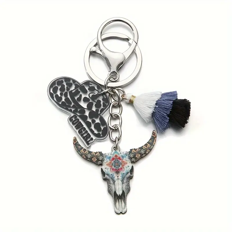 Cowboy Themed Keychain