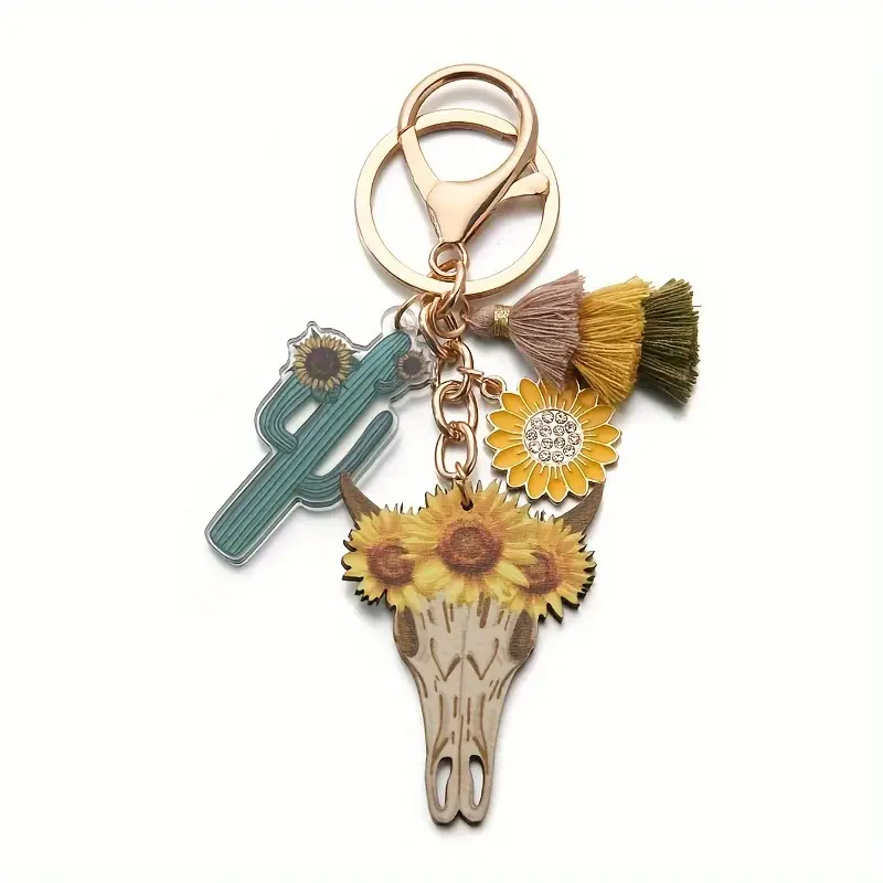 Cowboy Themed Keychain