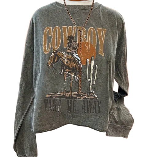 Cowboy Take Me Away Sweatshirt