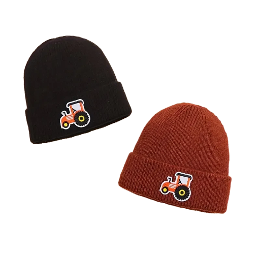 Tractor Kids Beanies