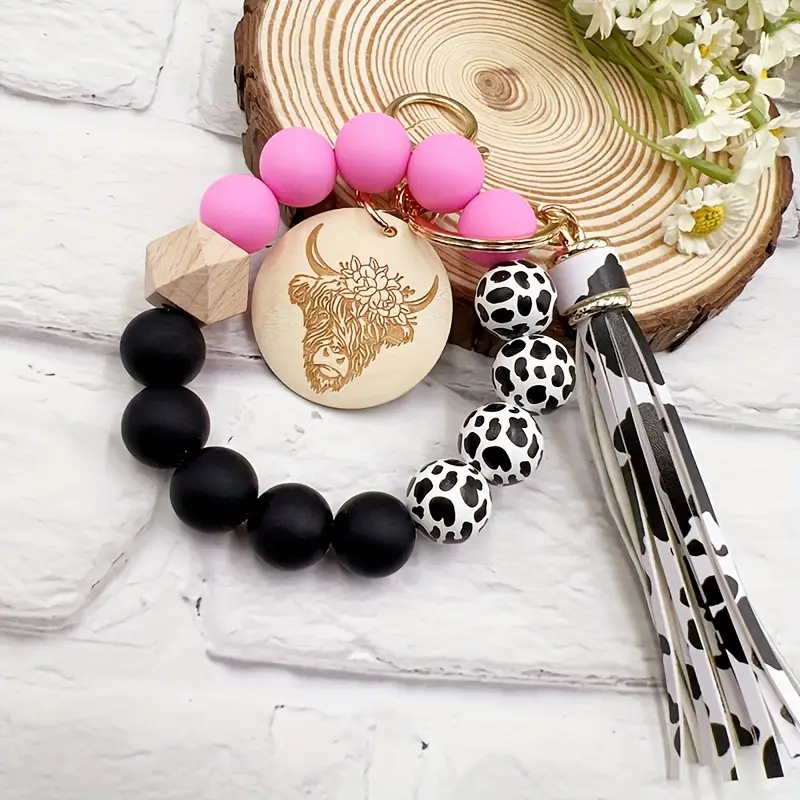 Boho Styled Keychain / Bag Charm 1