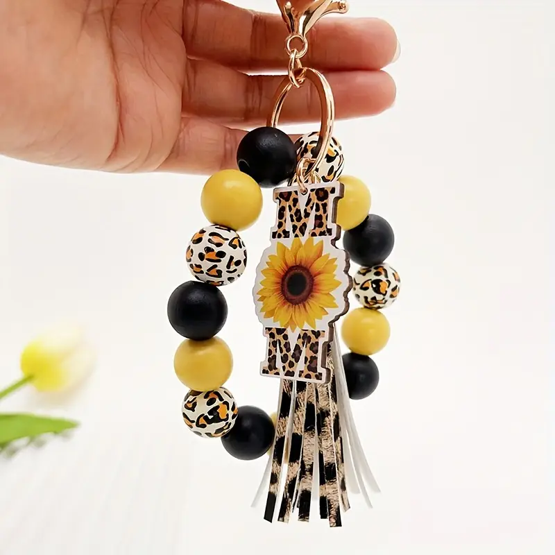 Sunflower Keychain / Bag Charm 3