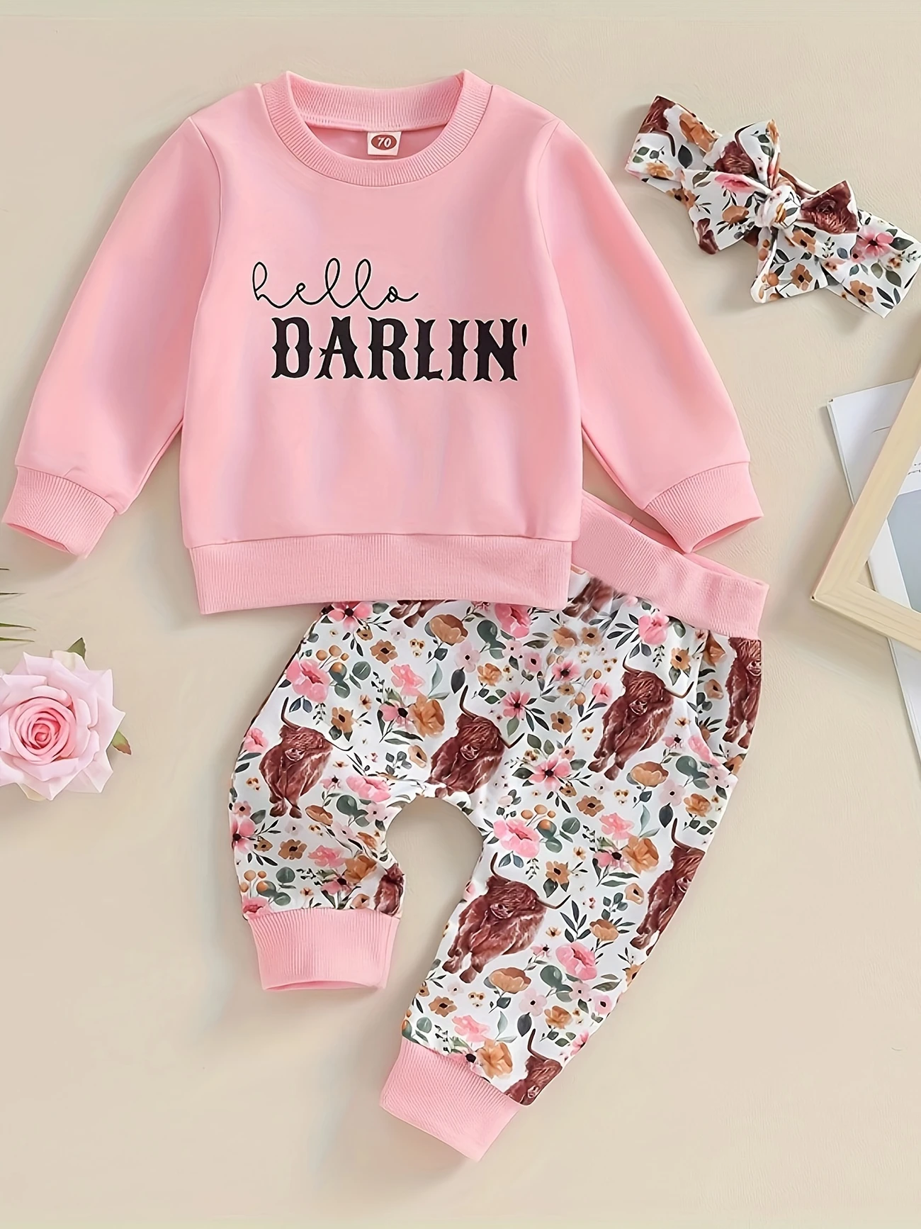 Hello Darlin' Baby Outfit