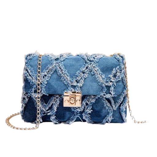 Denim Crossbody Bag