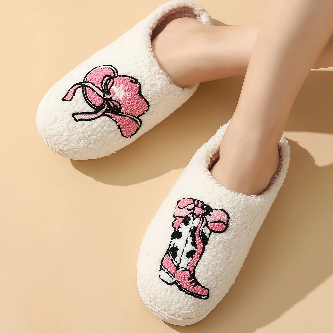 Cozy country Print Slippers