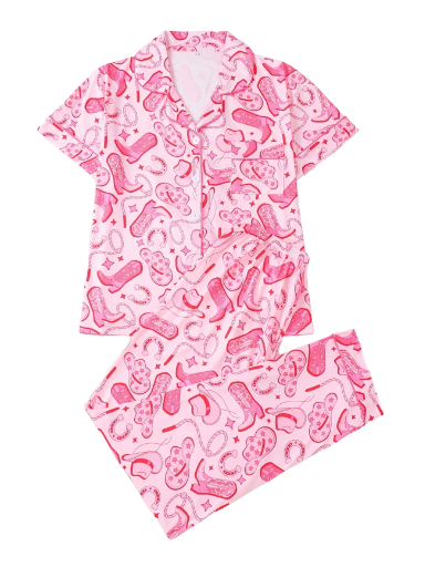 Women's Boots Long Leg PJ Sets