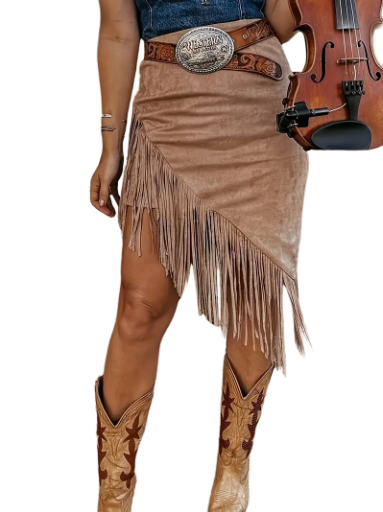 Fringed Skirt