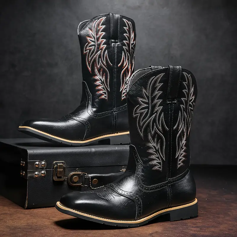 Black Cowboy Boots