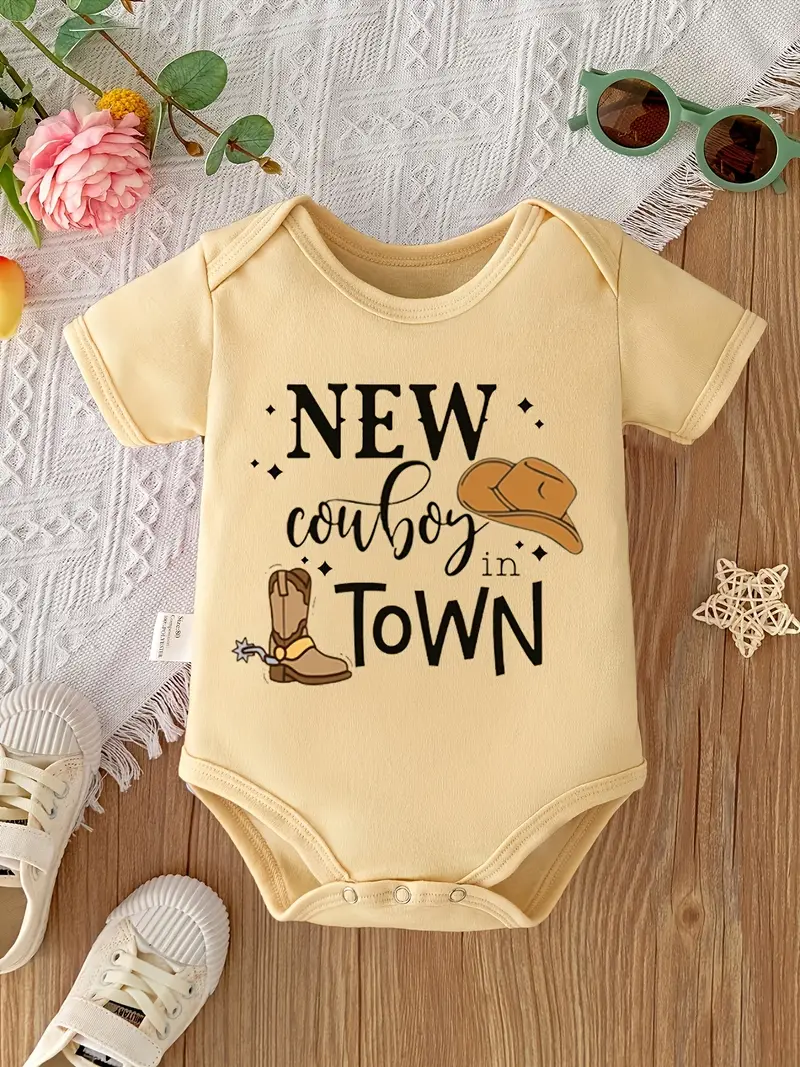 New Cowboy in Town Onesie